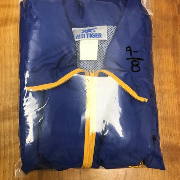 Vintage 80s asics tigers windbreaker jacket size Large - Picture 7 of 7
